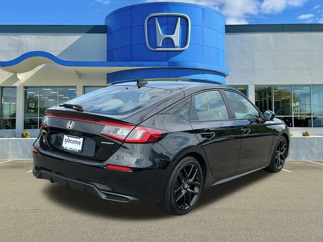 Used 2023 Crystal Black Pearl Honda Sport image 4