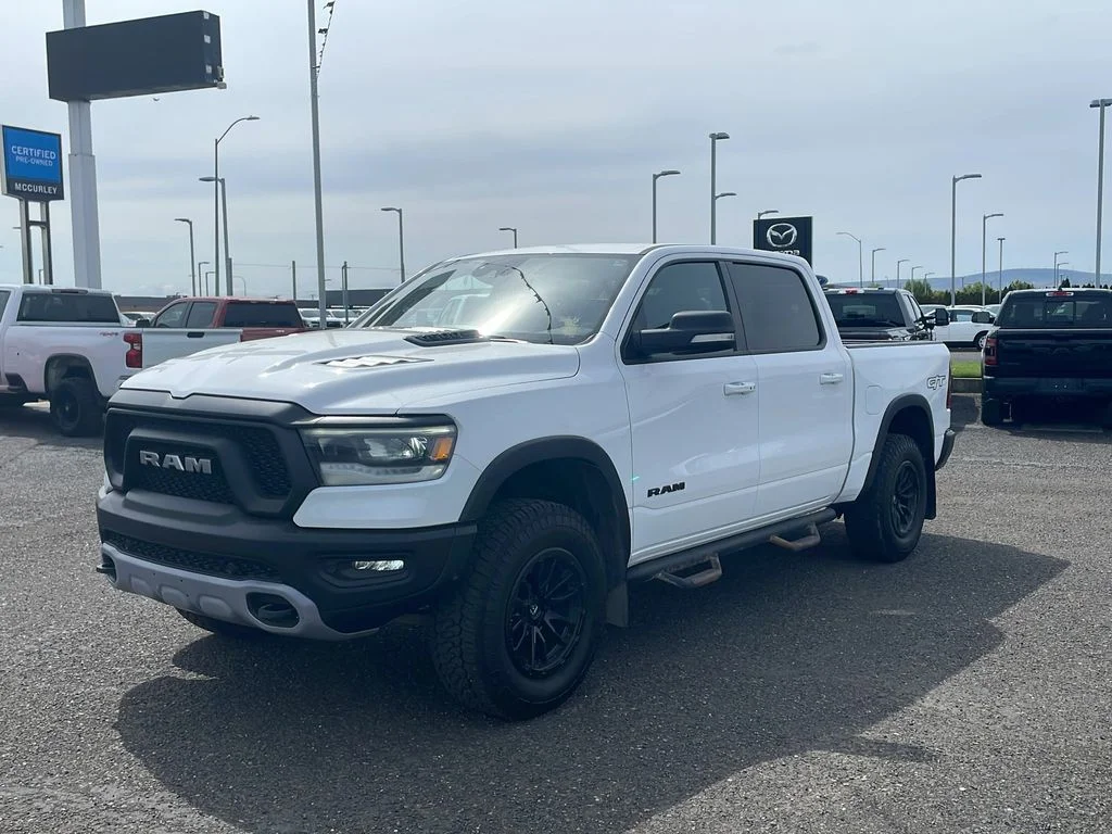 Used 2022 Bright White Ram Rebel image 3