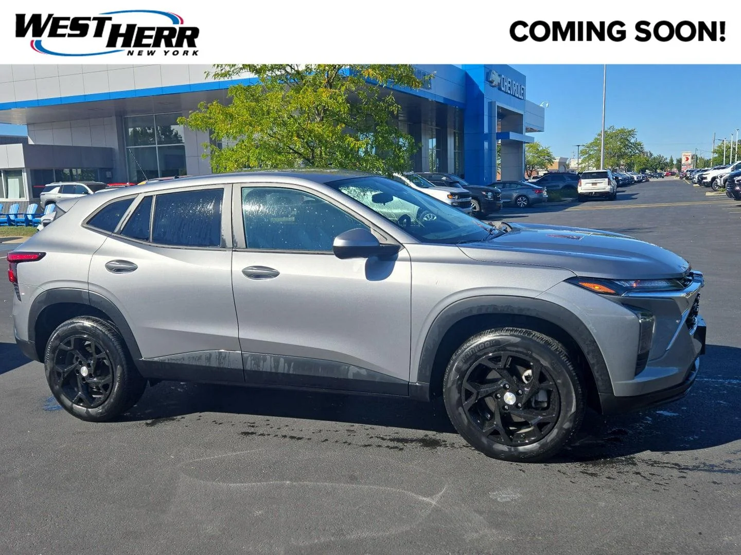 Used 2024 Sterling Gray Metallic Chevrolet LS image 1