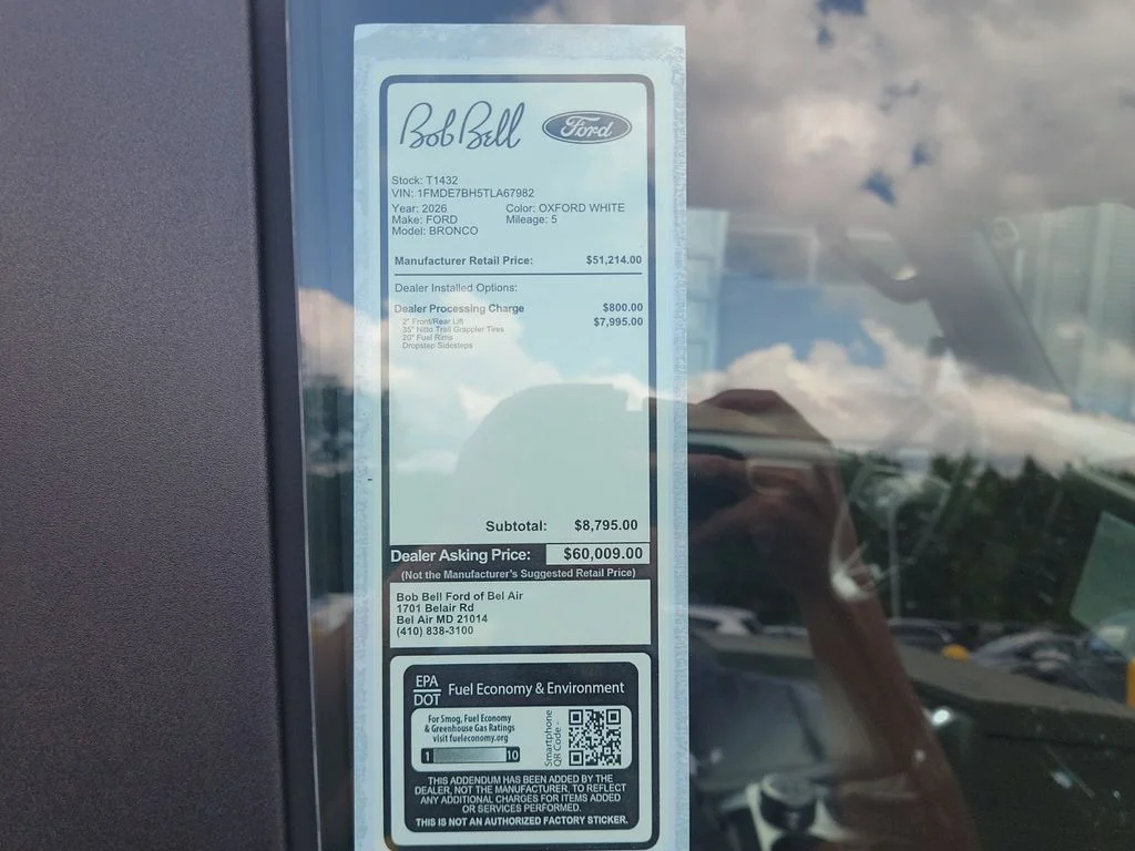 New 2026 Oxford White Ford Big Bend® image 9
