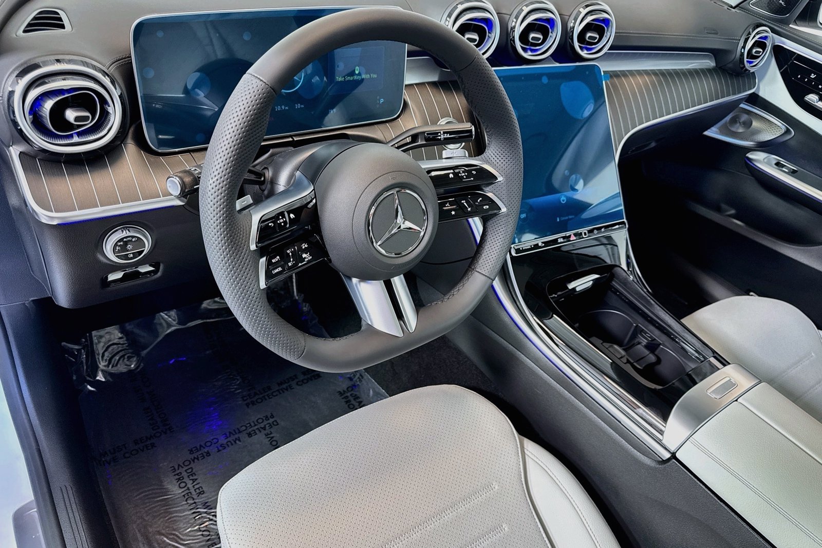 New 2026 Polar White Mercedes-Benz C 300 image 9