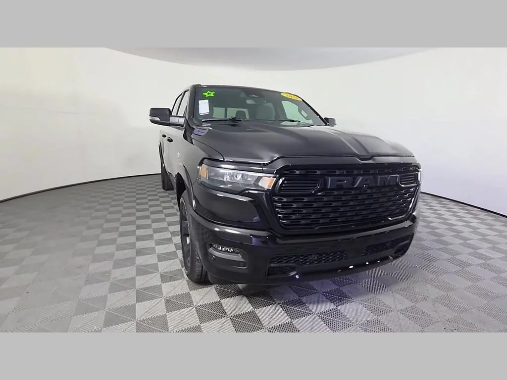 New 2026 Diamond Black Crystal Pearl-Coat Exterior Paint RAM Big Horn image 40