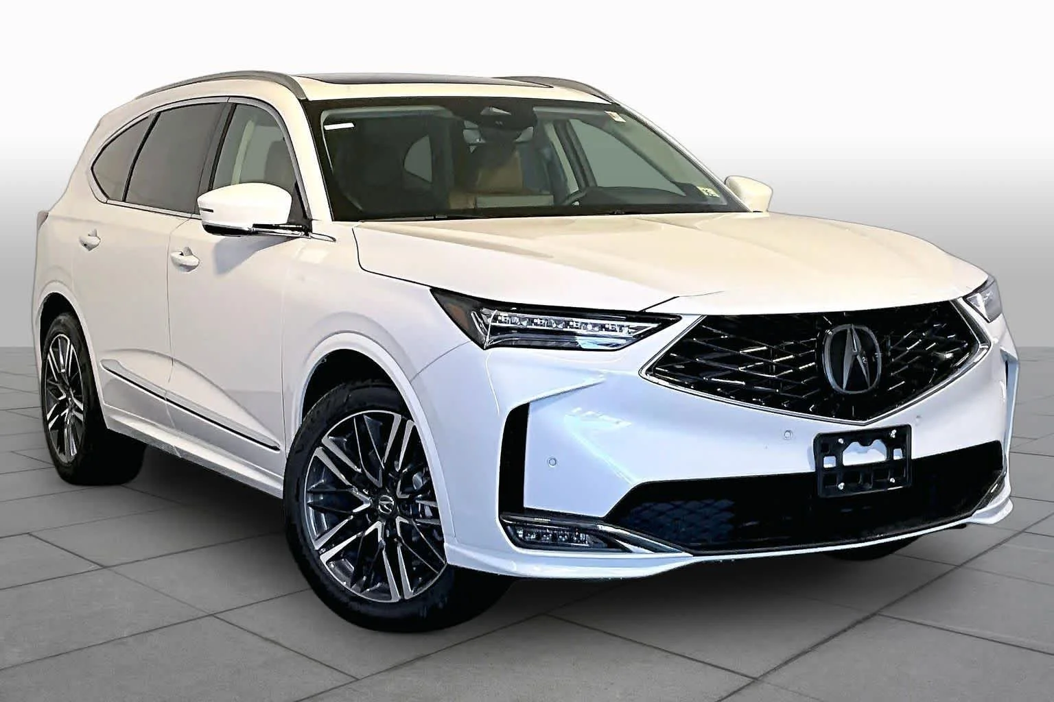 New 2026 Platinum White Pearl Acura With Advance Package image 2