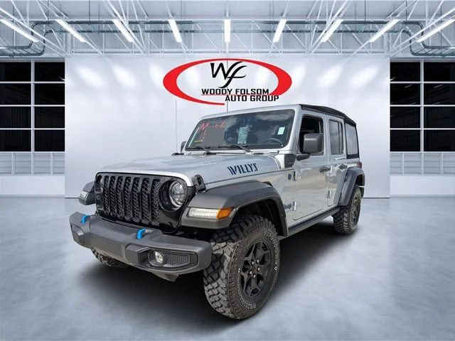 New 2023 Silver Jeep Willys 4xe image 7