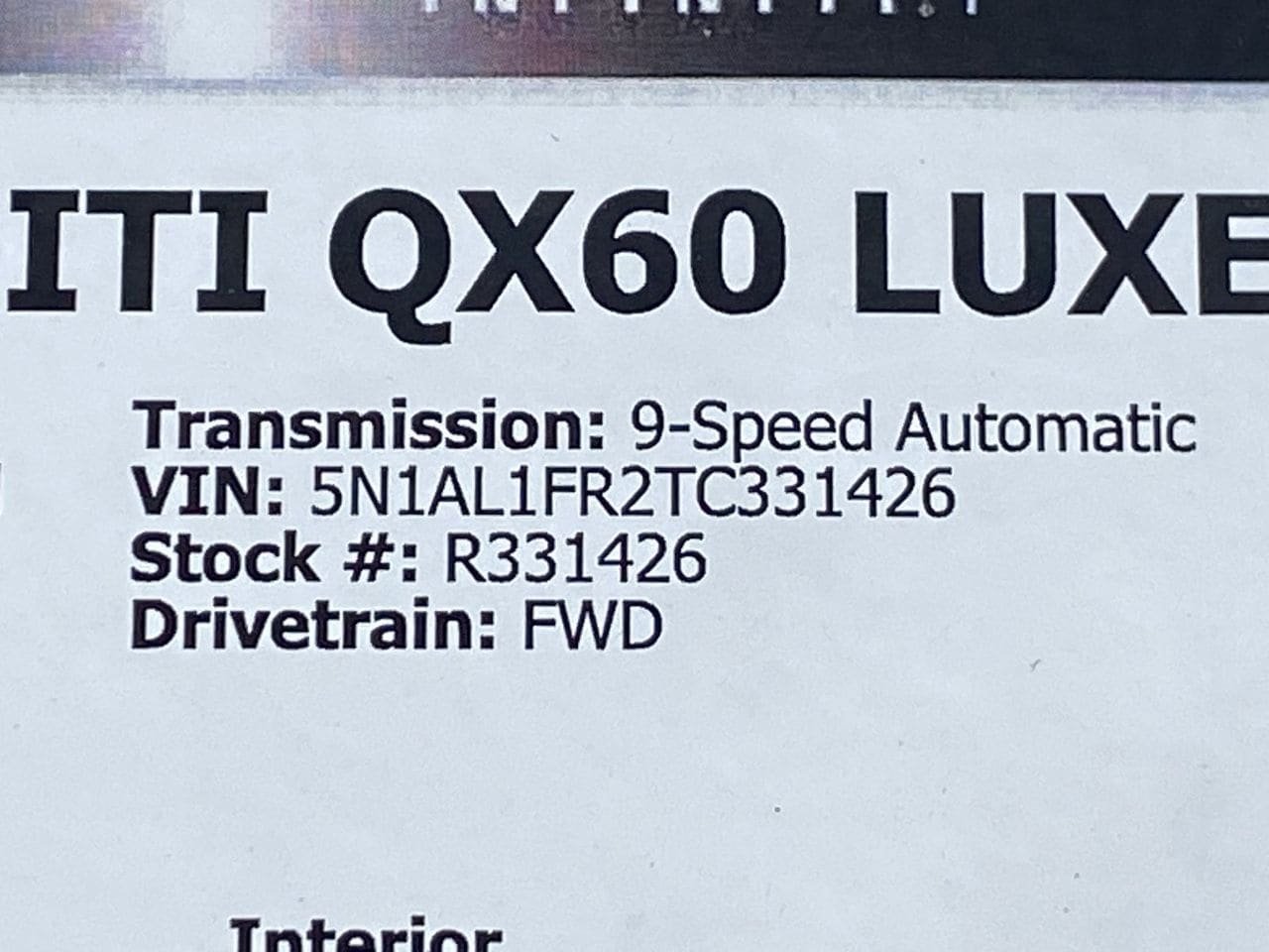 2026 INFINITI QX60 LUXE - Photo 36