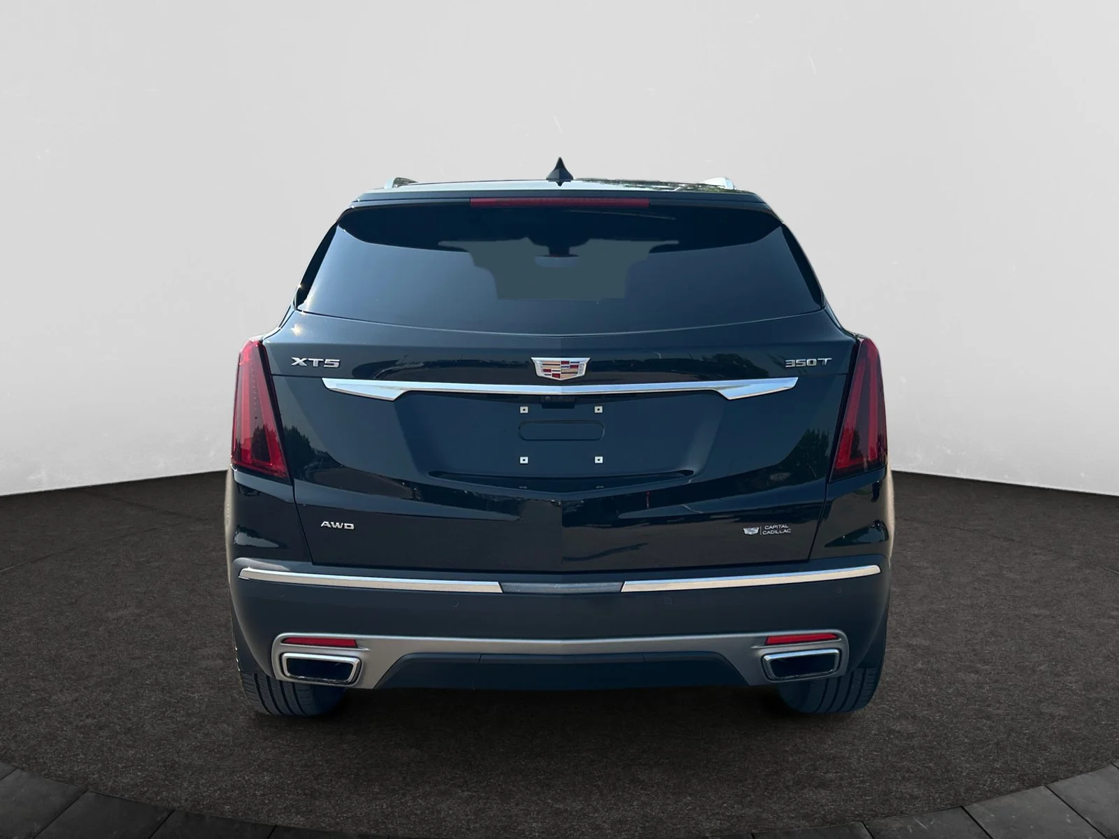 Certified Used 2025 STELLAR BLACK METALLIC Cadillac AWD Premium Luxury Leather Sunroof Nav image 4