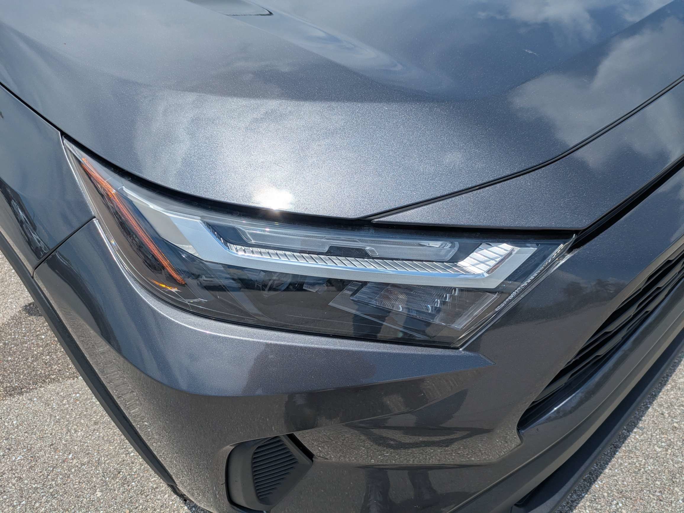 Used 2024 Magnetic Gray Metallic Toyota LE image 10