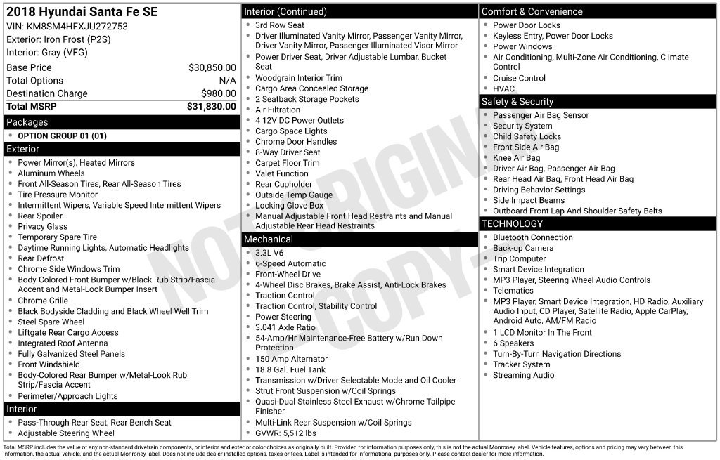 Used 2018 Gray Hyundai SE image 4