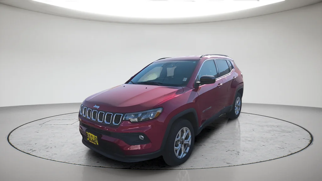 Used 2025 Red Jeep Latitude image 1