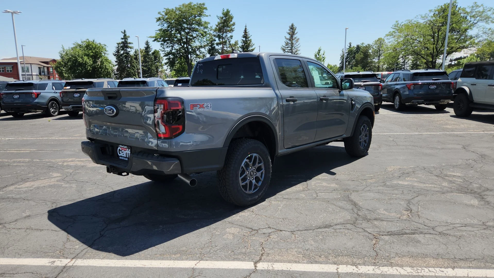 New 2026 Carbonized Gray Metallic Ford XLT image 7
