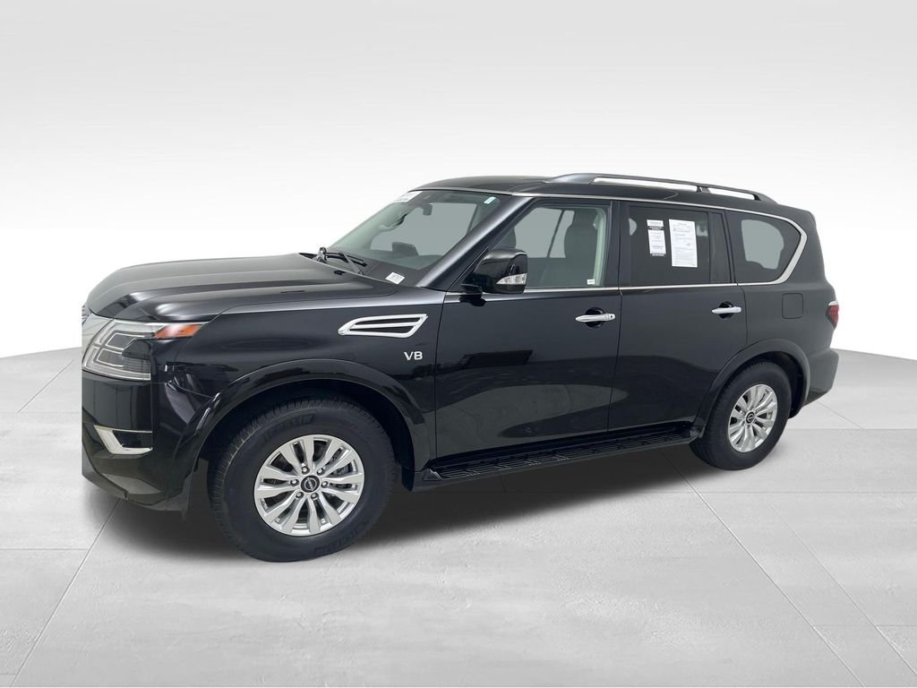 Used 2022 Black Nissan SV image 2