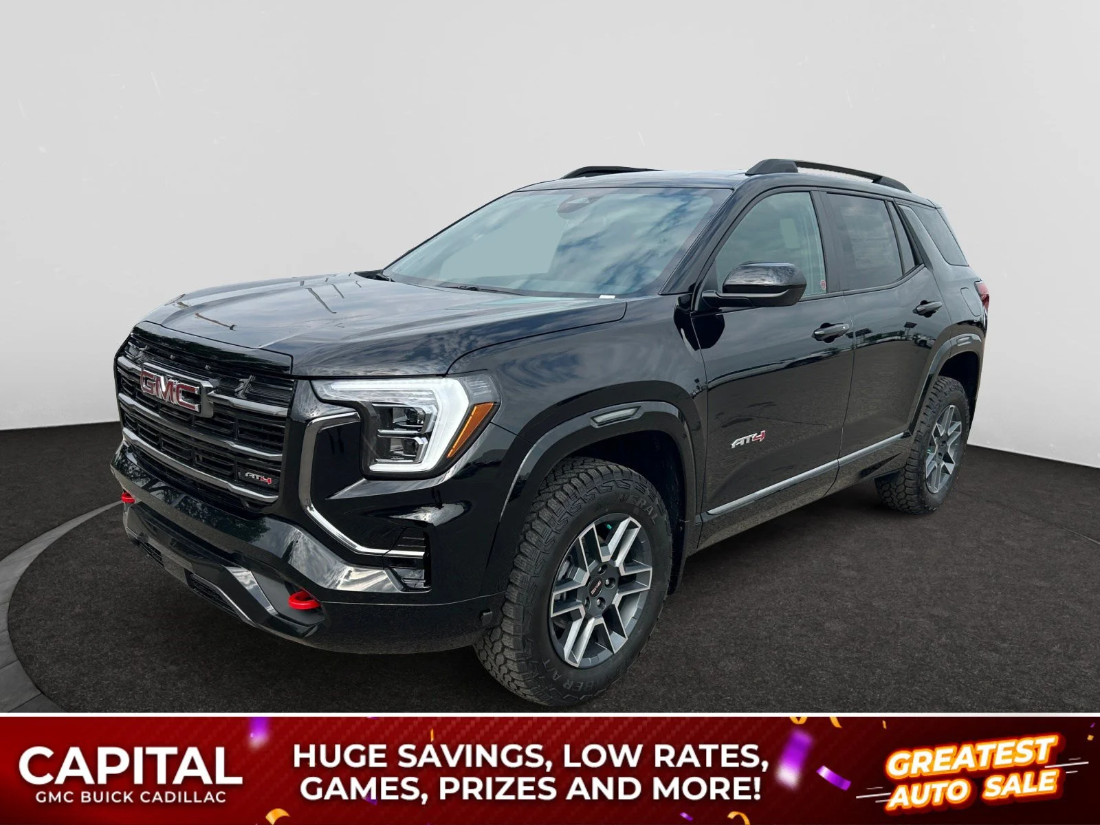 New 2027 Ebony Twilight Metallic GMC AWD AT4 image 1