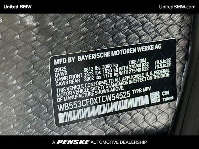 New 2026 Storm Bay Metallic BMW iX image 15