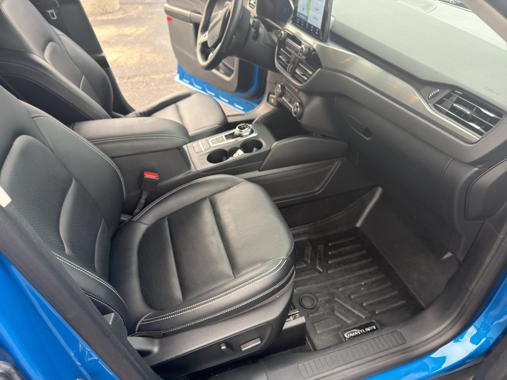 Used 2021 Velocity Blue Metallic Ford Titanium image 11