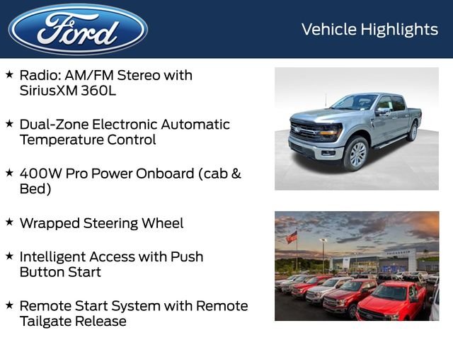 New 2026 Iconic Silver Metallic Ford XLT image 8