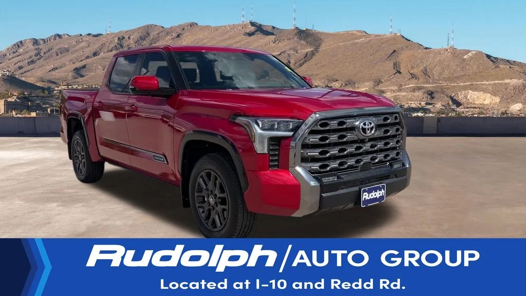 Used 2025 Red Toyota Platinum image 6