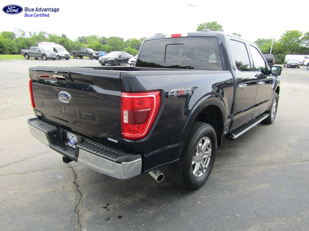 Certified Used 2023 Antimatter Blue Metallic Ford XLT image 12
