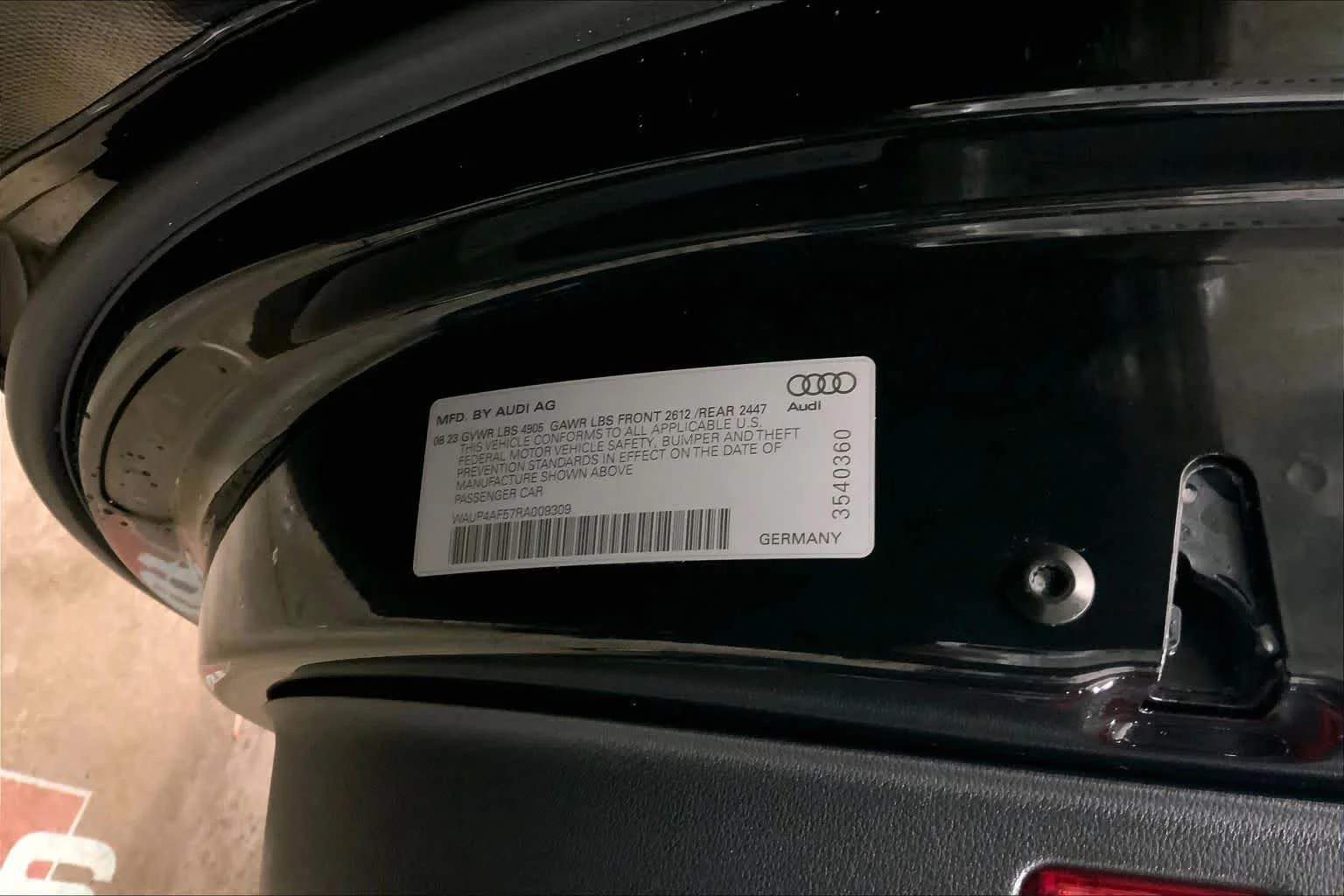 Certified Used 2024 Mythos Black Metallic Audi Premium Plus image 34