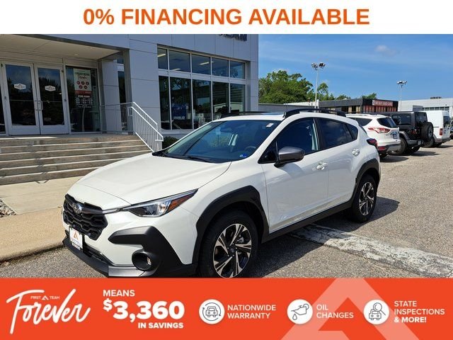New 2026 CRYSTAL WHITE PEARL Subaru Premium image 1