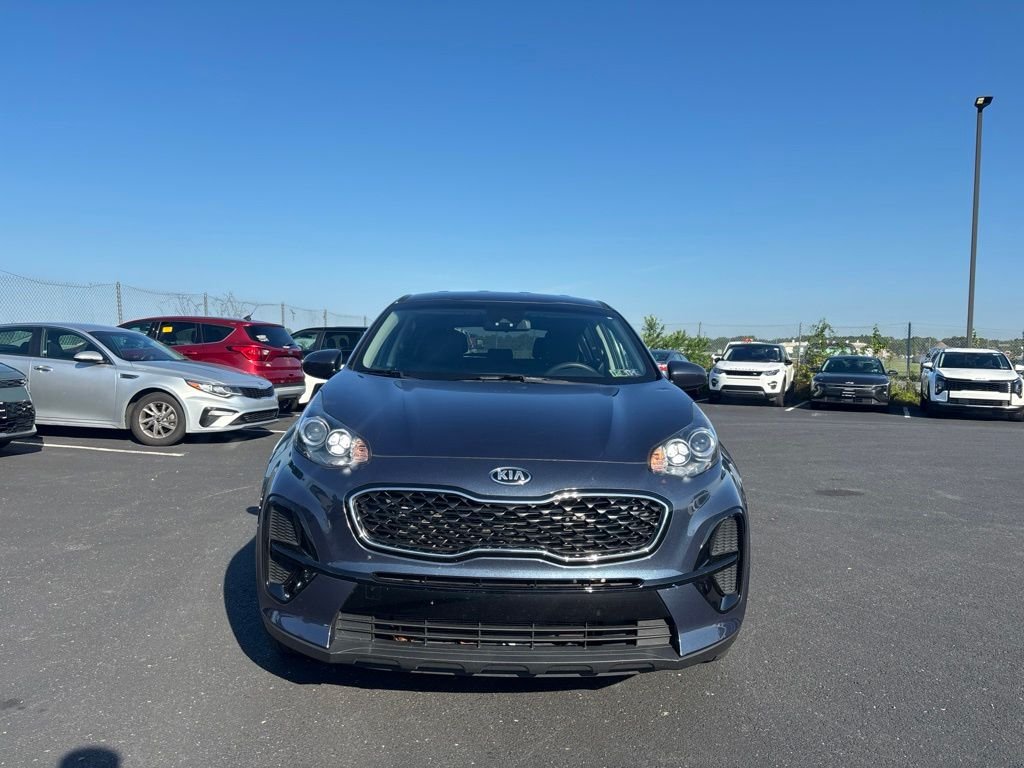 Used 2020 Blue Kia LX image 8