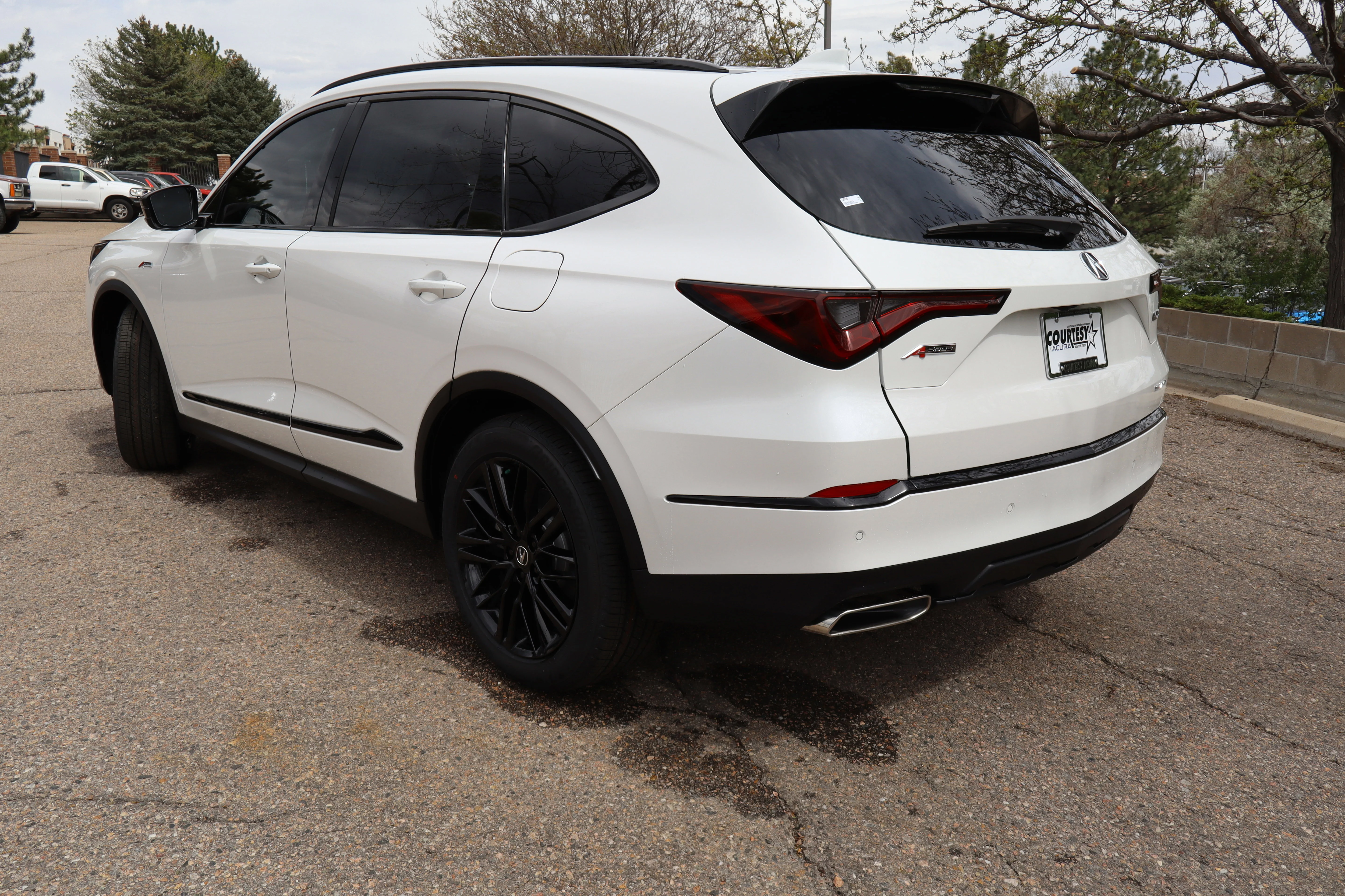 New 2026 Platinum White Pearl Acura w/A-Spec Advance Package image 4