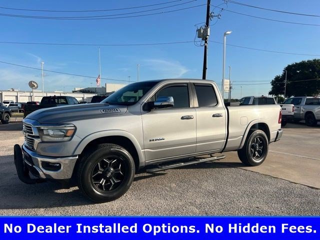 Used 2021 Billet Silver Metallic Clearcoat Ram Laramie image 2