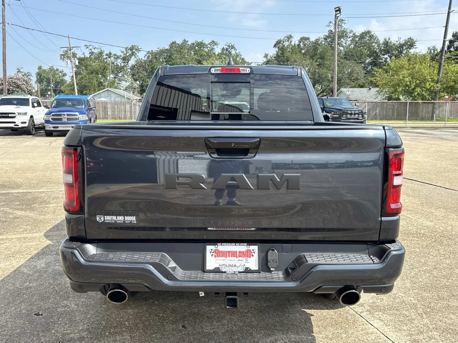 New 2026 Forged Blue Metallic Exterior Paint RAM Big Horn image 5