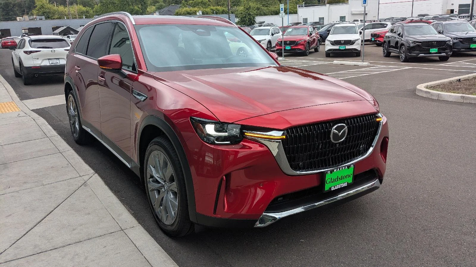 New 2026 46V SOUL RED CRYSTAL METALLIC Mazda 3.3 Turbo Premium Plus AWD image 8