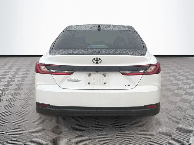 Used 2025 White Toyota LE image 6