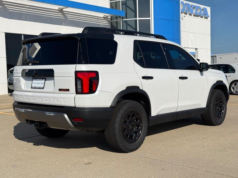 New 2026 Platinum White Pearl Honda TrailSport Elite Blackout image 3