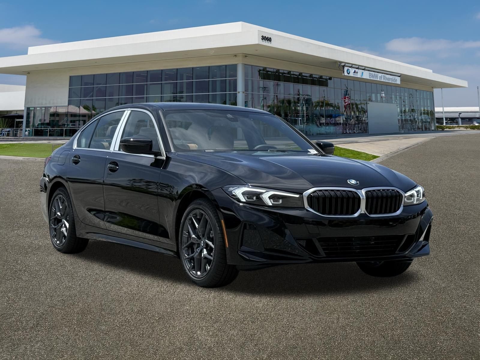 New 2026 Jet Black BMW 330i image 2