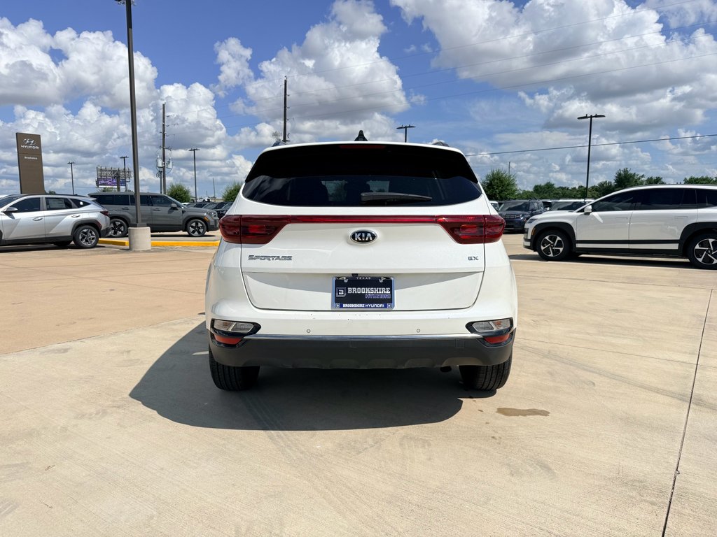 Used 2020 Snow White Pearl Kia EX image 6