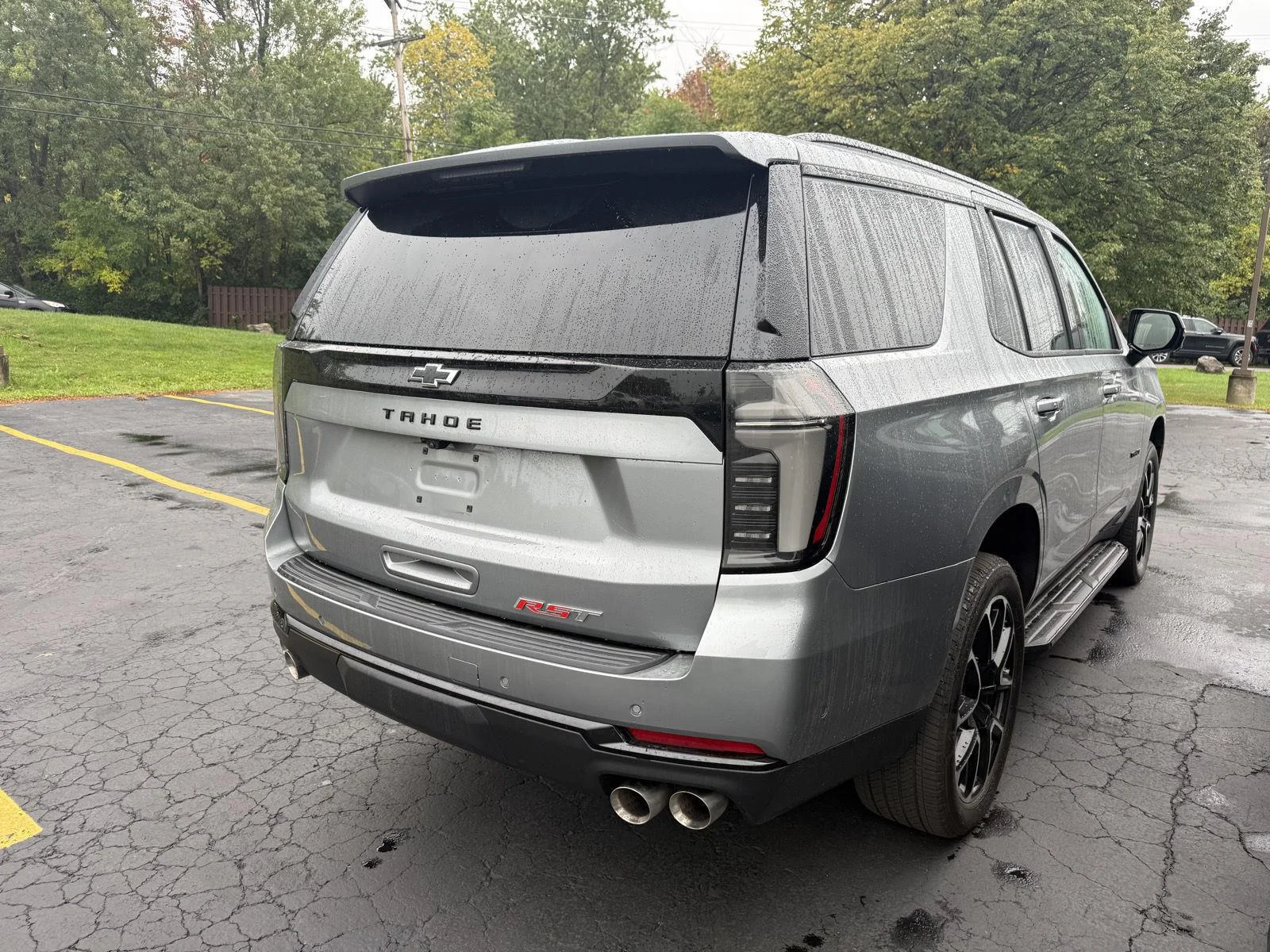 Used 2025 Sterling Gray Metallic Chevrolet RST image 4