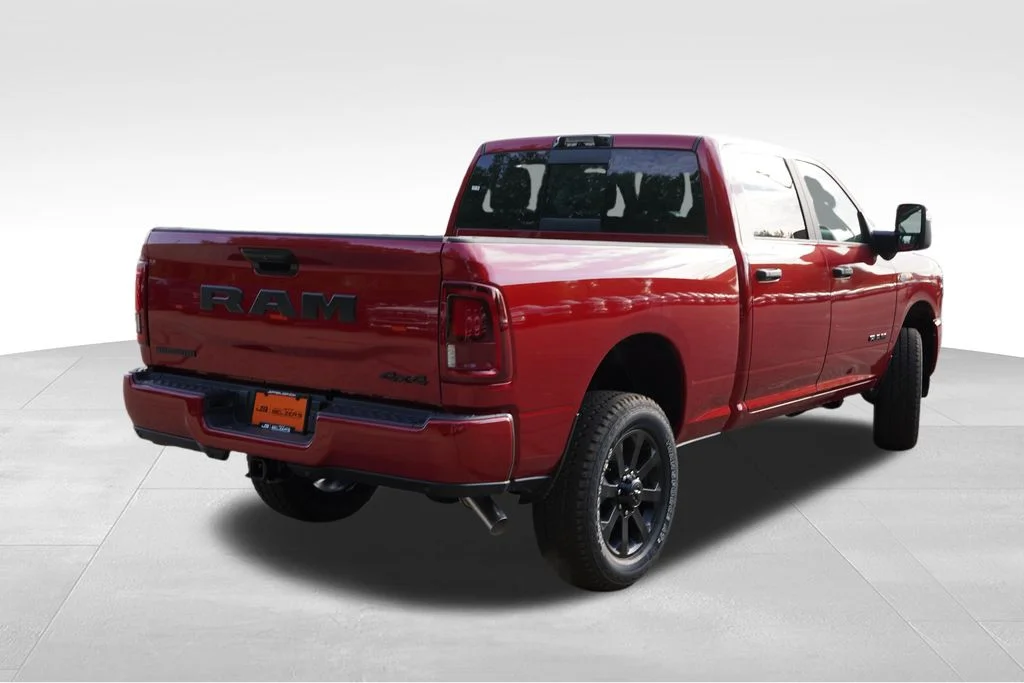 New 2027 Molten Red Pearl-Coat Exterior Paint RAM Big Horn image 3