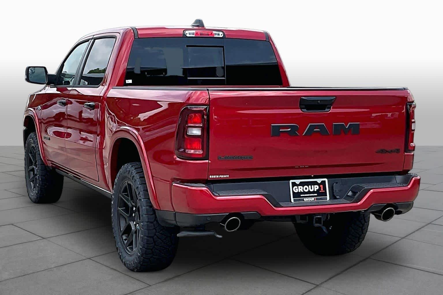 New 2026 Molten Red Pearl-Coat Exterior Paint RAM Laramie image 12