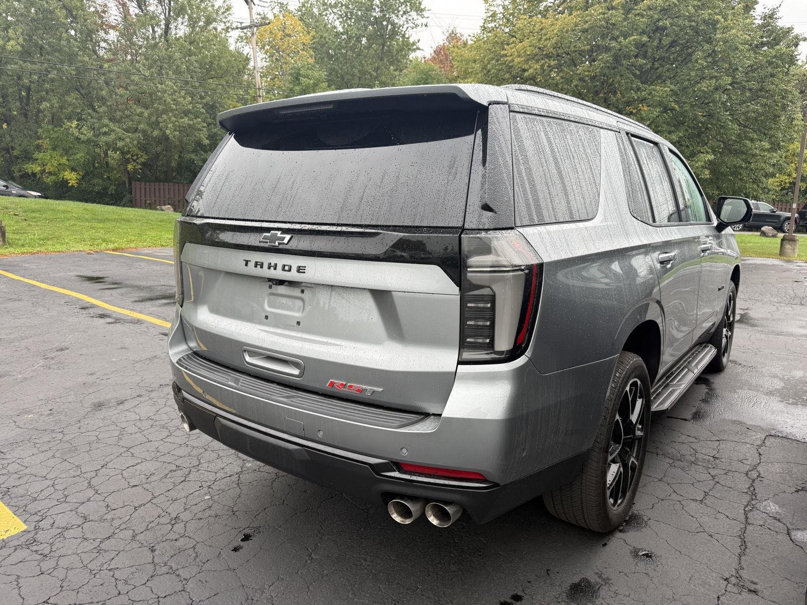 Used 2025 Sterling Gray Metallic Chevrolet RST image 4