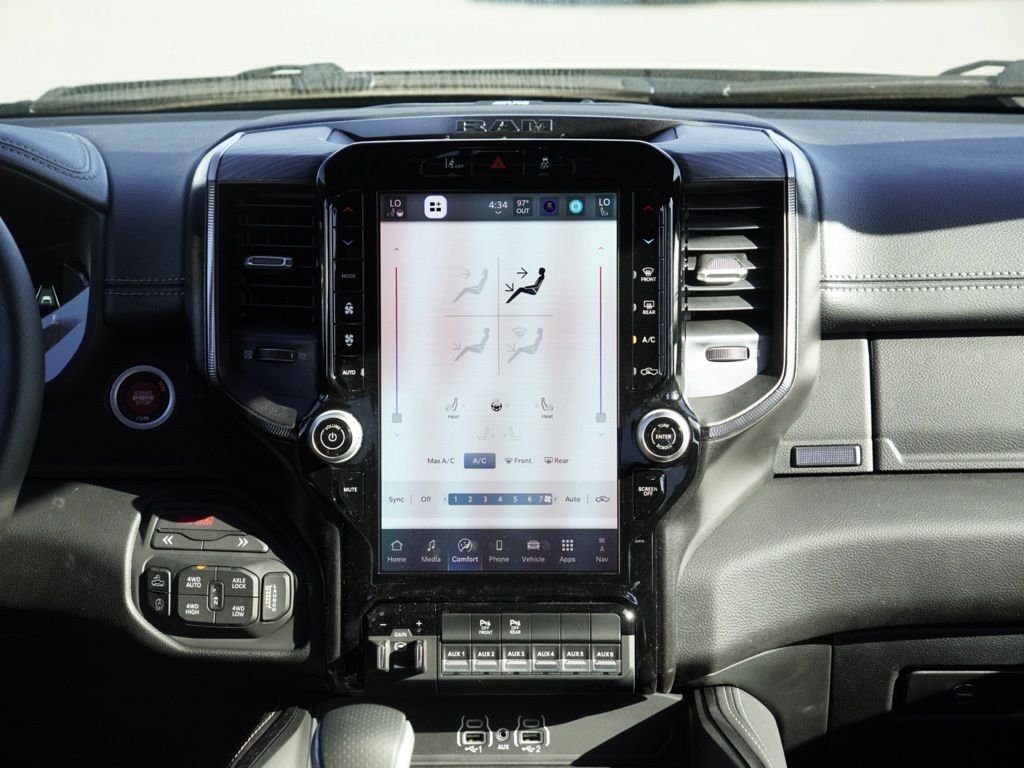 New 2026 Diamond Black Crystal Pearl-Coat Exterior Paint RAM RHO image 25