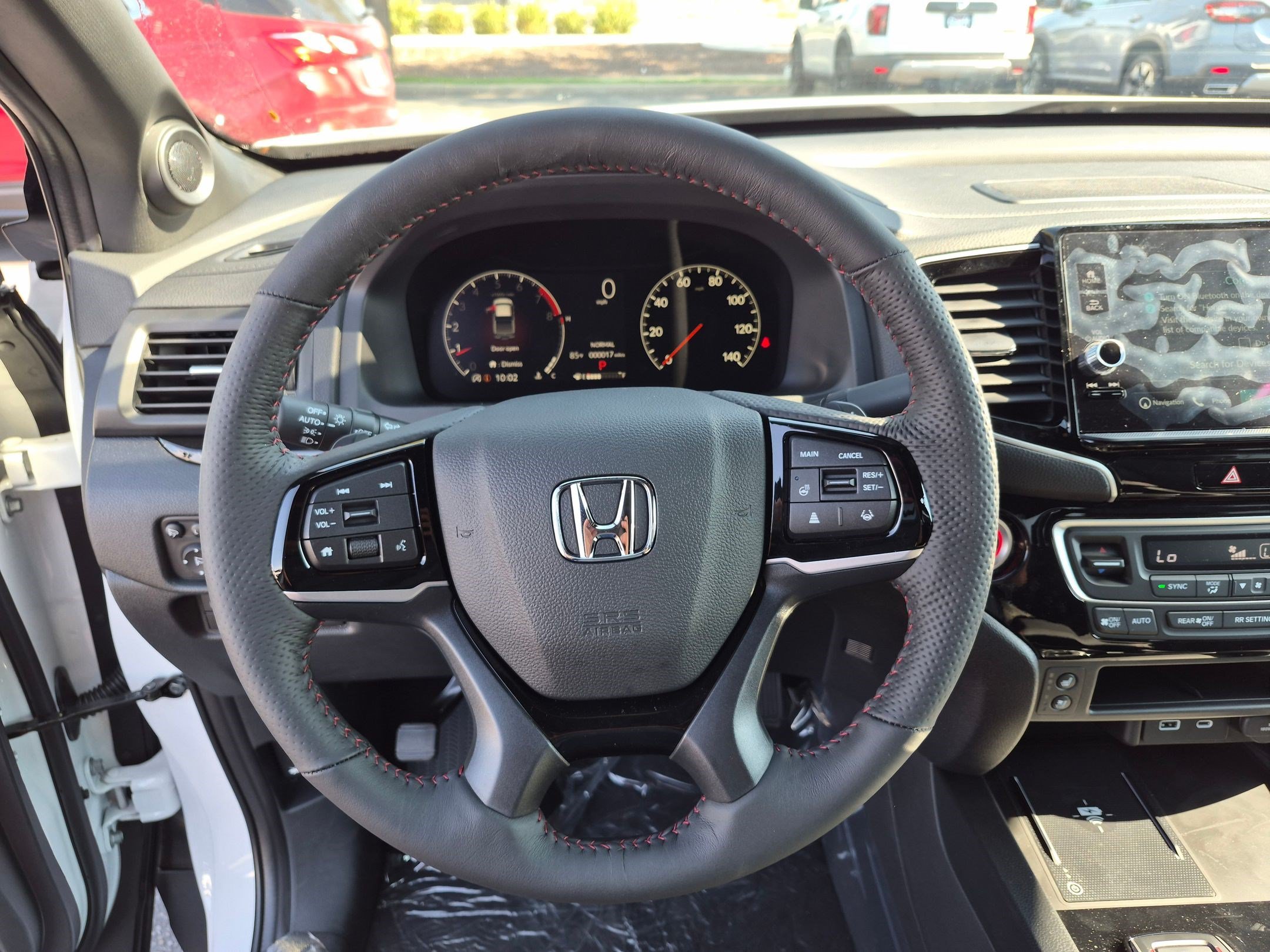 New 2026 Platinum White Pearl Honda Black Edition Two-Tone image 14