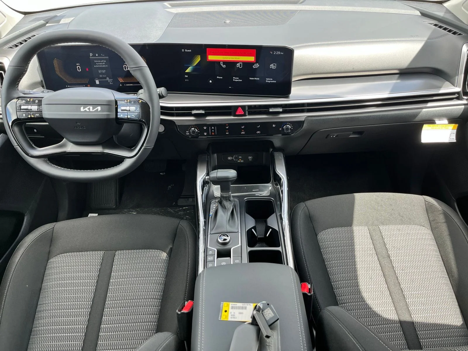 New 2026 White Kia LX image 9