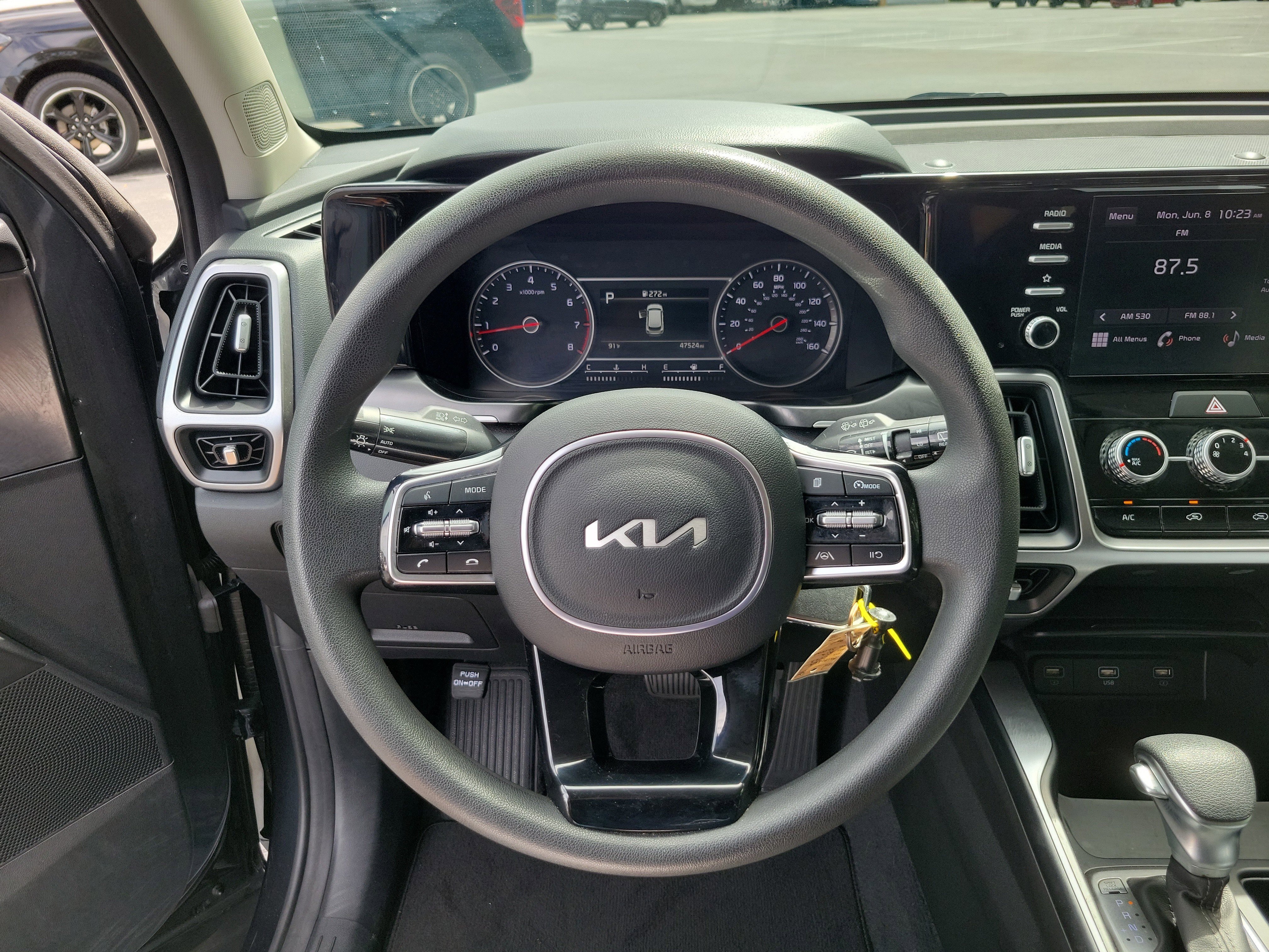 Used 2023 Gravity Grey Kia LX image 24
