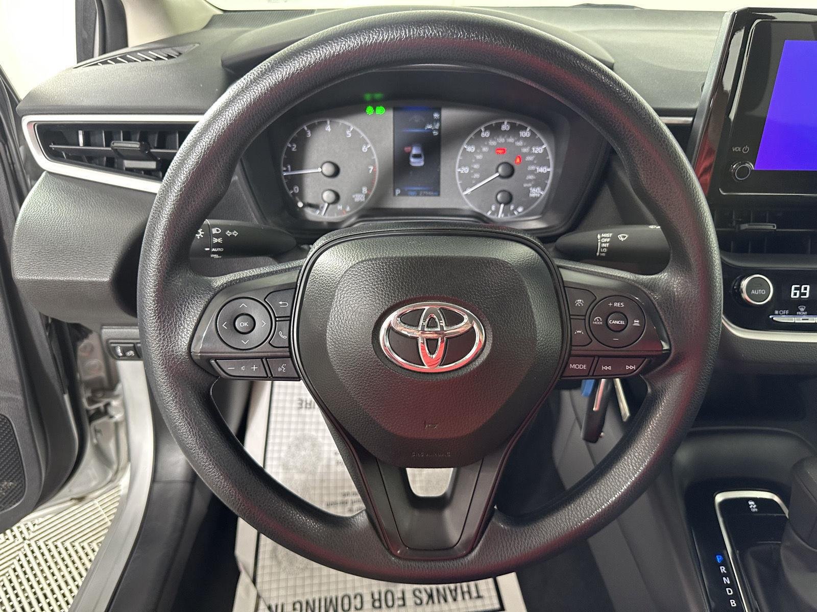 Used 2024 Classic Silver Metallic Toyota LE image 16