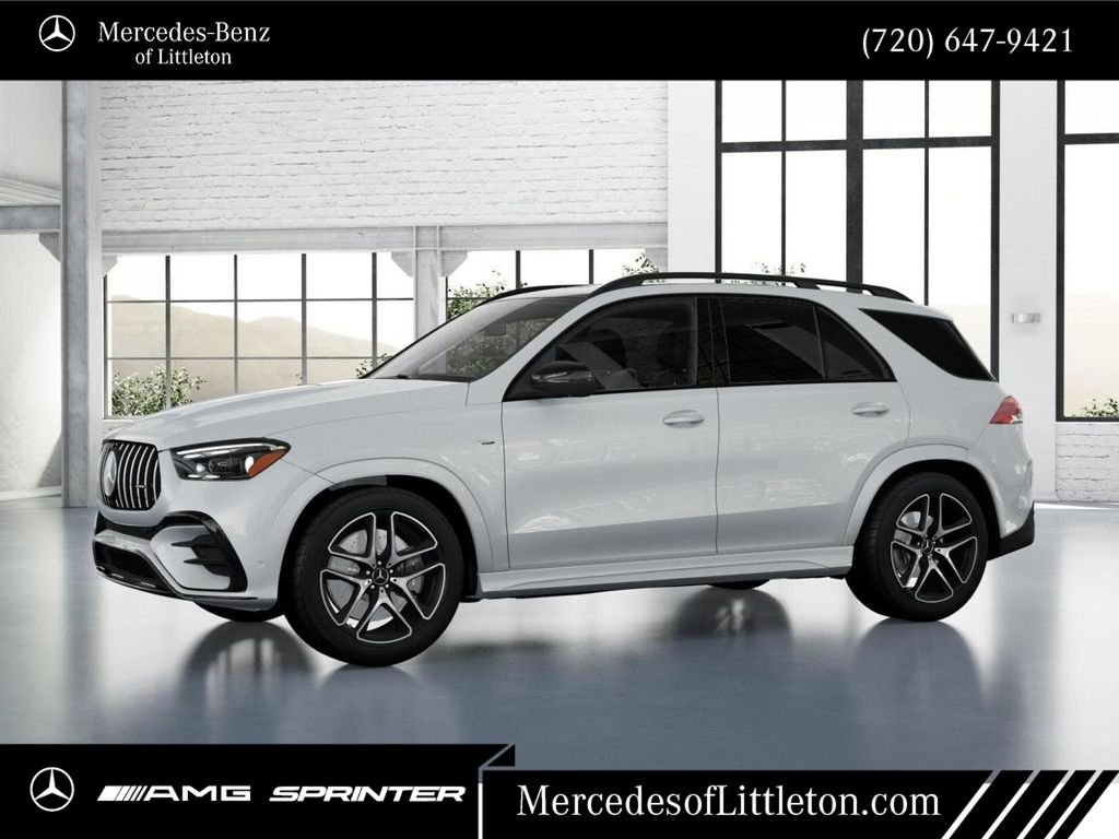 New 2026 MANUFAKTUR Moonlight White Metallic Mercedes-Benz GLE 53 AMG® image 37