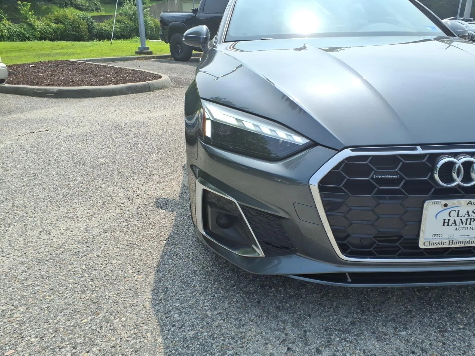 Certified Used 2023 Daytona Gray Pearl Effect Audi S line Premium image 3