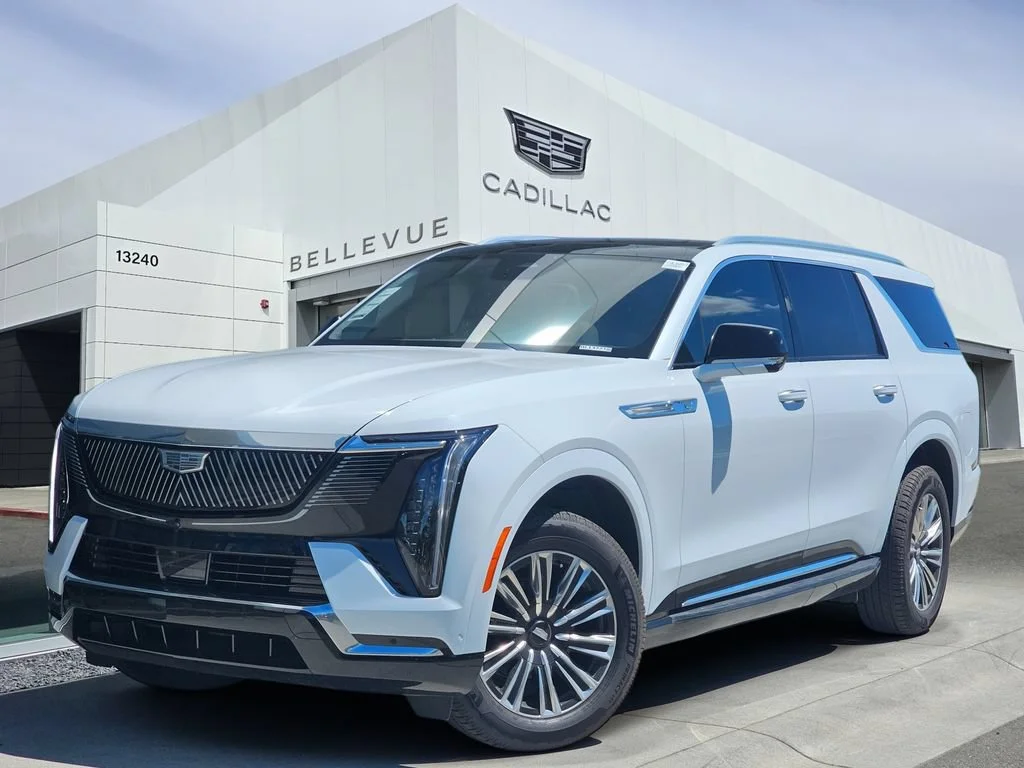 New 2026 Vibrant White Tricoat Cadillac Luxury image 1