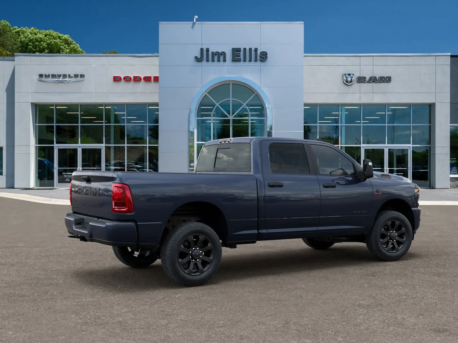 New 2026 Forged Blue Metallic RAM Big Horn image 4