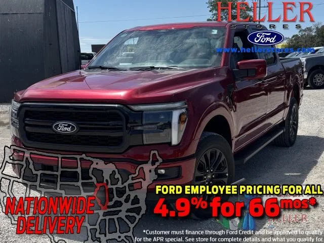 New 2026 Ruby Red Metallic Tinted Clearcoat Ford Lariat® image 24
