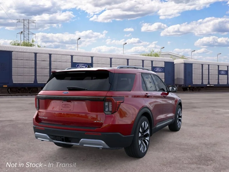 New 2026 Rapid Red Metallic Tinted Clearcoat Ford Platinum™ image 8