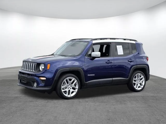 Certified Used 2021 Jetset Blue Clearcoat Jeep Latitude image 7