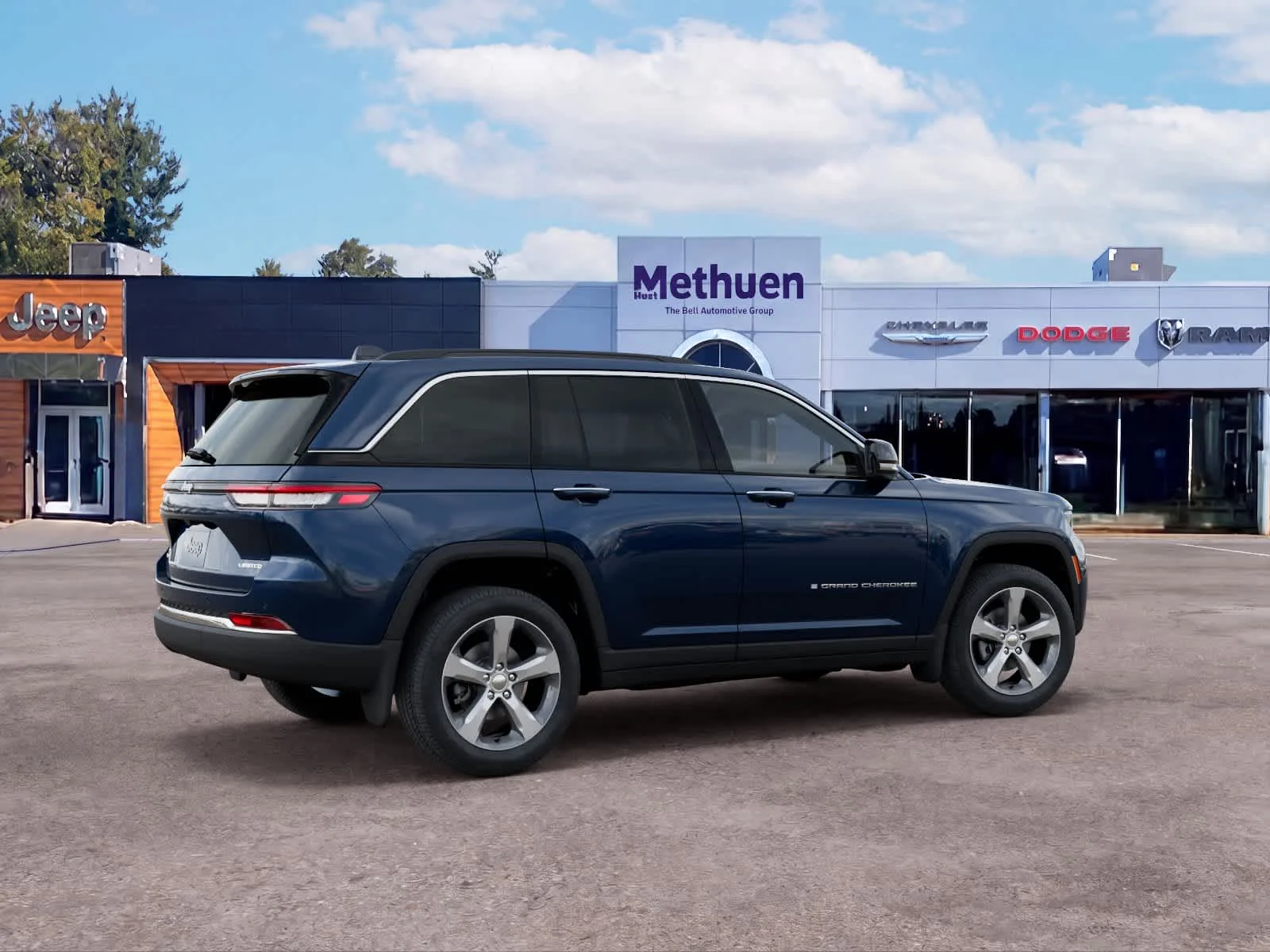 New 2026 Fathom Blue Pearlcoat Jeep Limited image 4