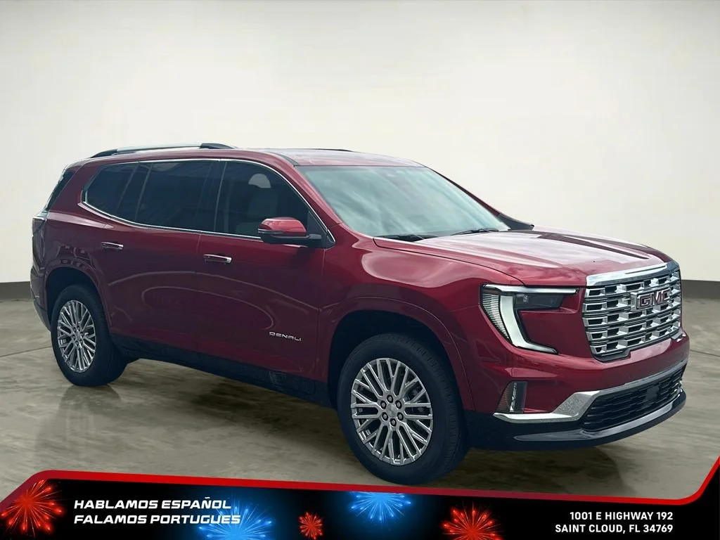 New 2026 Volcanic Red Tintcoat GMC Denali image 8